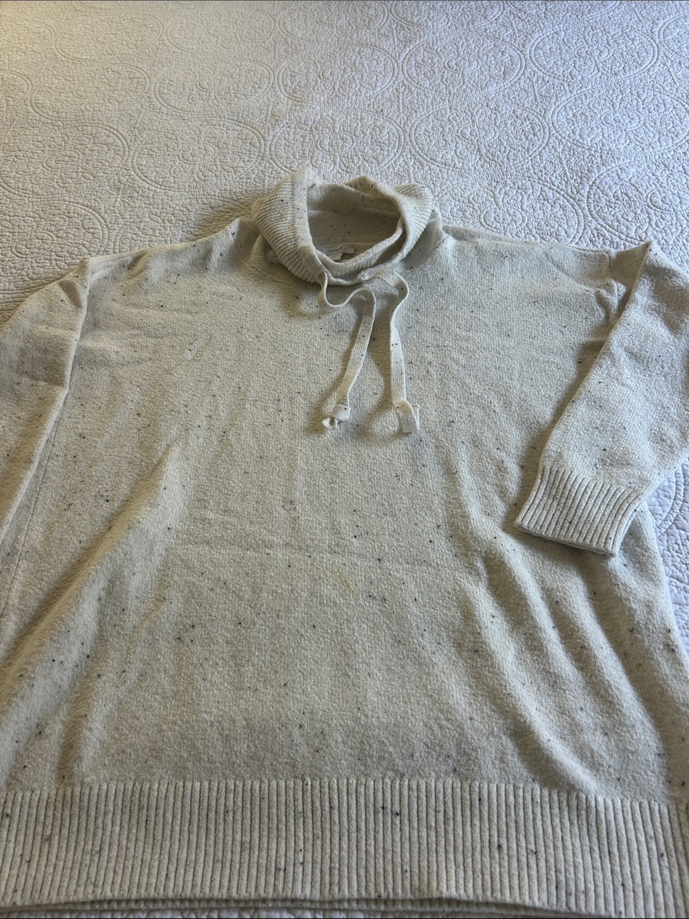 Pure Jill funnel-neck sweater